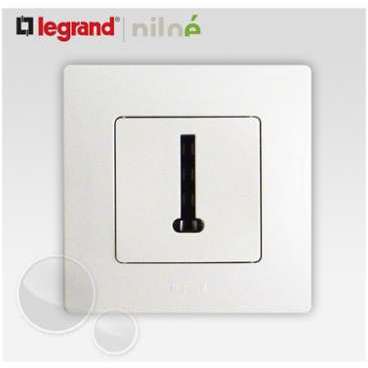 Prise de telephone en T complet Legrand Niloe Pur