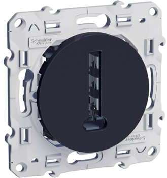SCHNEIDER ELECTRIC ODACE PRISE TELEPHONE ANTHRACITE SCHNEIDER ELECTRIC ODACE PRISE