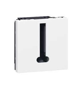 Prise téléphone Prog Mosaic - 8 contacts - 2 mod -