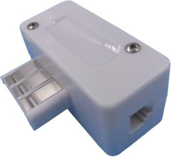 Essentielb Prise gigone Tél M + RJ11 F - Fiche Eth