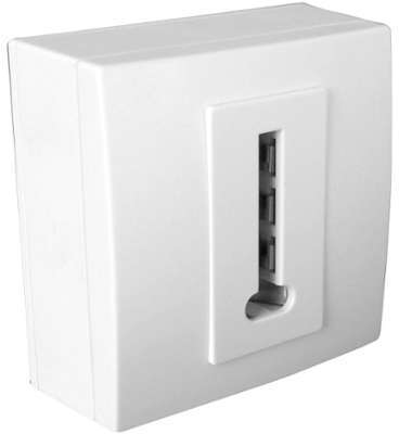 Prise téléphone 8 plots saillie BelVue - Blanc