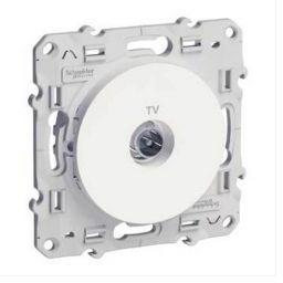 Prise TV Blanc Odace - SCHNEIDER ELECTRIC Prise TV Blanc Odace - SCHNEIDER