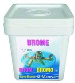 Produit de traitement au brome REVA-BROME seau 5kg