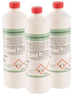 6 x 1 L Peroxyde dhydrogène 11,9 % - HöFER CHEMIE