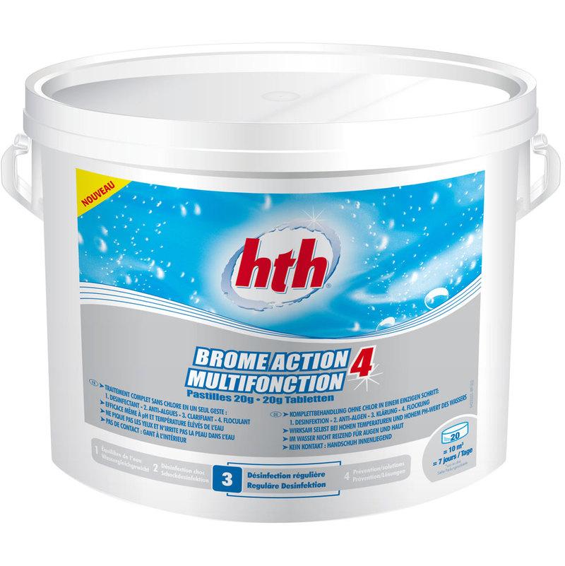 Brome multifonction Action4 pastille HTH 5Kg
