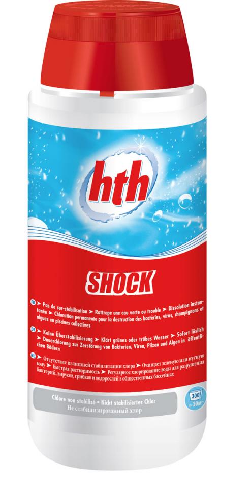 Chlore choc HTH 2Kg Shock poudre