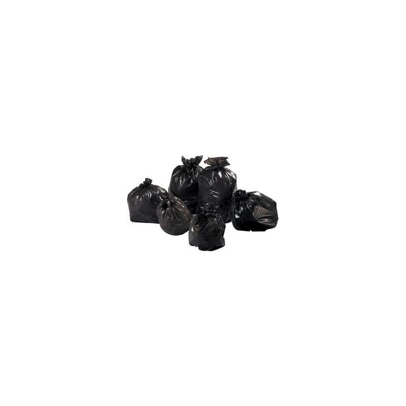 Carton Sacs Poubelles 30l 35µ Bd Noir X500