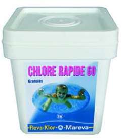 Traitement chlore choc REVA-KLOR Rapide 60 seau 5k