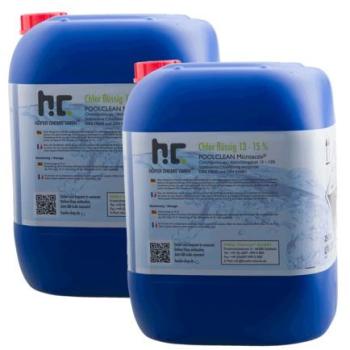 Chlore liquide 48° 2 x 25 kg (40 L)