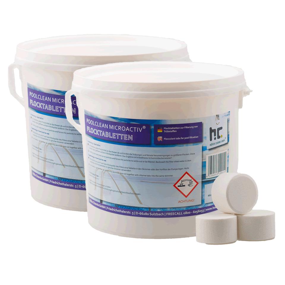 Floculant en galets (100g) 2x5 kg