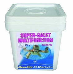 Galet chlore lent multifonctions 250g REVAKLOR sea
