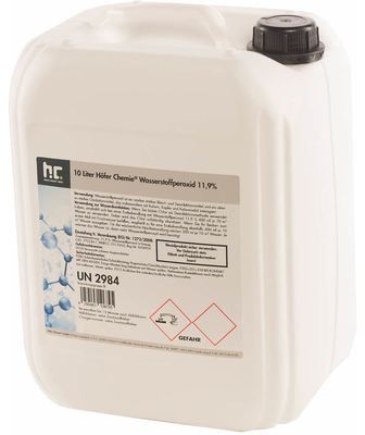 1 x 10 L Péroxyde dhydrogène 11,9 % - HöFER CHEMI