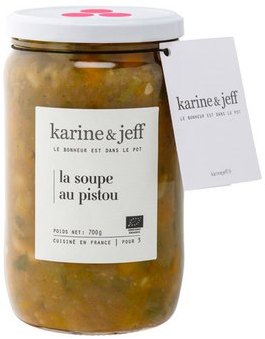Soupe au pistou bio - Bocal 700g Soupe au pistou bio - Bocal