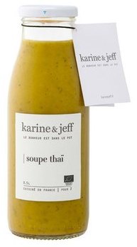 Soupe thaï bio - Bouteille 50cl Soupe thaï bio - Bouteille