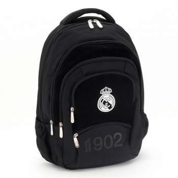 Sac à dos Real Madrid Black Edition 46 CM Haut de Gamme Sac à dos Real Madrid Black