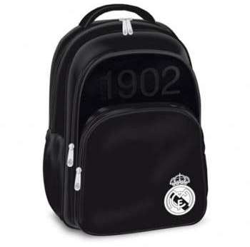 Sac à dos Real Madrid Black Edition 46 CM Haut de Gamme Sac à dos Real Madrid Black