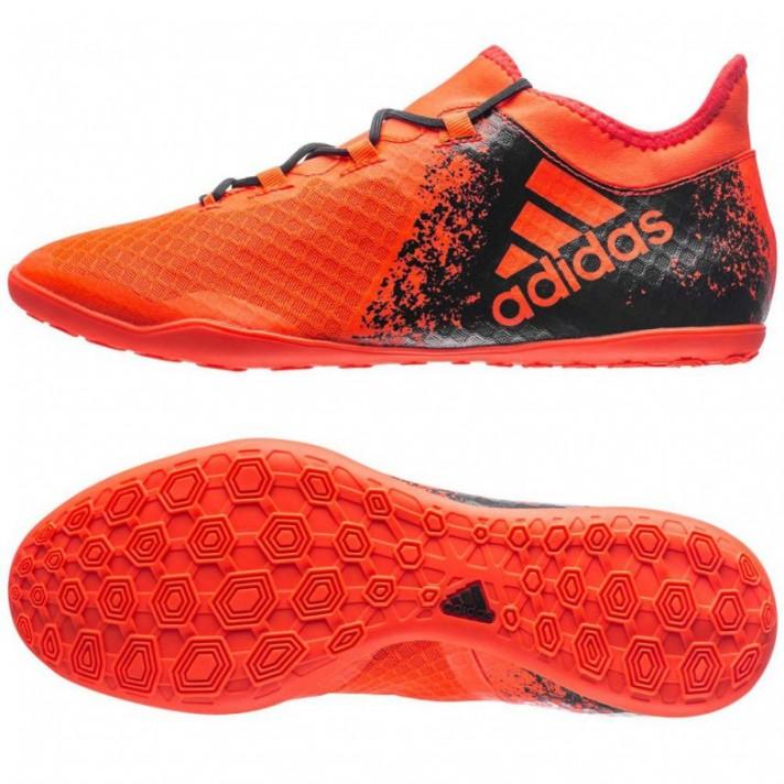 Chaussure Adidas X 16.2 Court In Rouge solaire - P