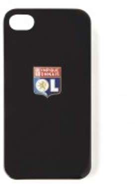 Coque iPhone 4 Noire OL - Foot Lyon Coque iPhone 4 Noire OL -