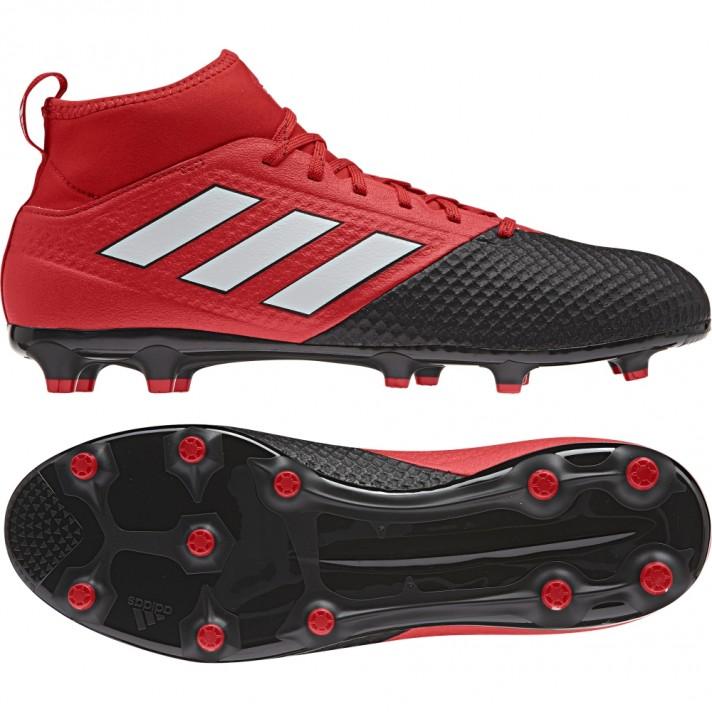 Chaussure Adidas ACE 17.3 FG Rouge/Noir PE17 OL -