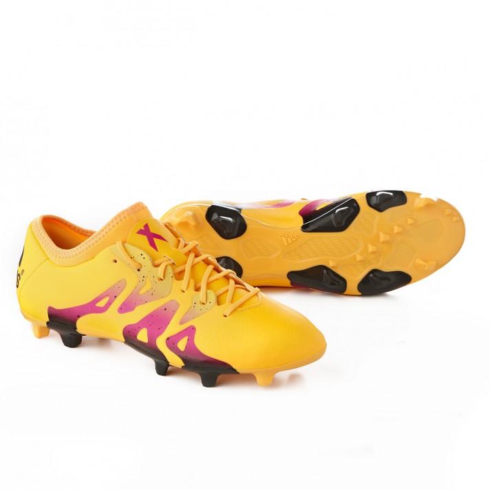 CHAUSSURES de foot ADIDAS ADULTE X15.2 FG-AG - Poi