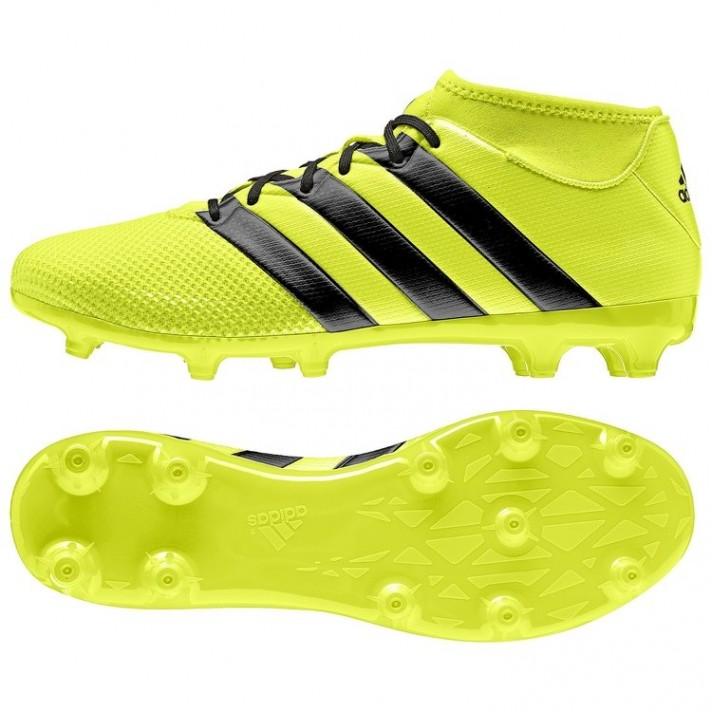 Chaussure Adidas ACE 16.3 FG/AG Jaune solaire - Po