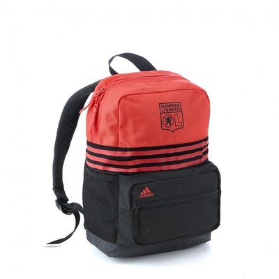 Sac à dos Adidas Rouge/Noir OL - Foot Lyon