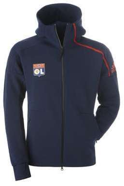 Veste Adulte Adidas ZNE Bleu Marine Olympique Lyonnais Veste Adulte Adidas ZNE Bleu