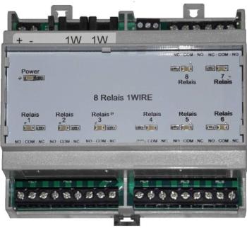 Carte 8 relais en BUS 1Wire