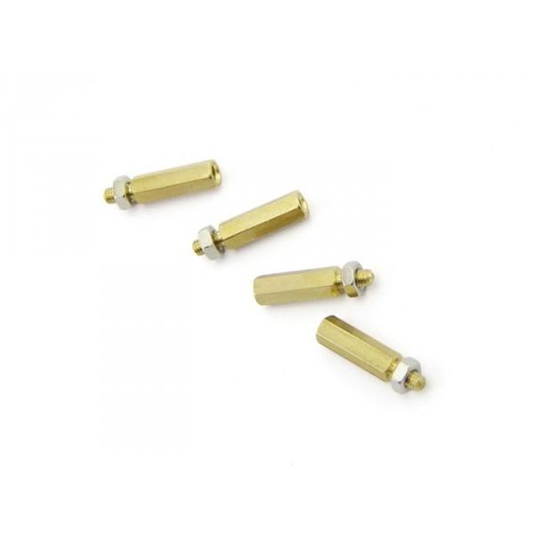Lot de 4 entretoises Cuivre pour Raspberry Pi