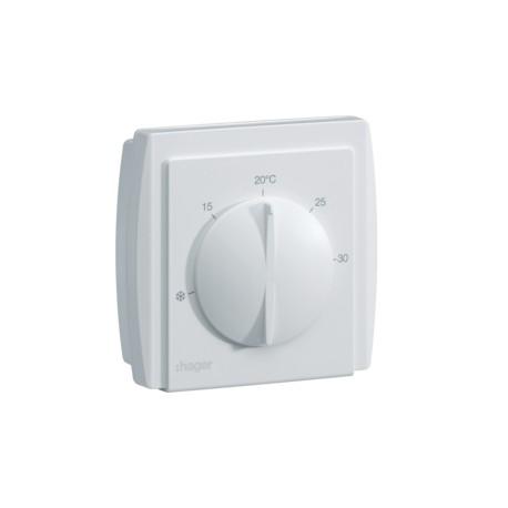 Thermostat membrane HAGER sortie inverseur