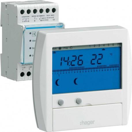 GESTIONNAIRE D ENERGIE HAGER CONFORT 2 ZONES 7Jour