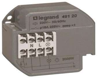 Télérupteur Encastré Legrand 1p - 10 ax - 230 v - 50 Télérupteur Encastré Legrand