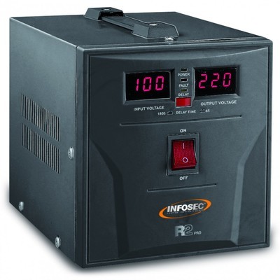 R2 PRO 1500, Régulateur de Tension 220V - Infosec