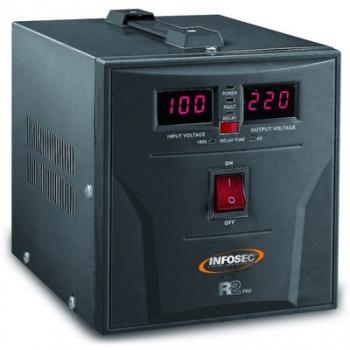 R2 PRO 2000 Régulateur de Tension 220V - Infosec R2 PRO 2000 Régulateur de