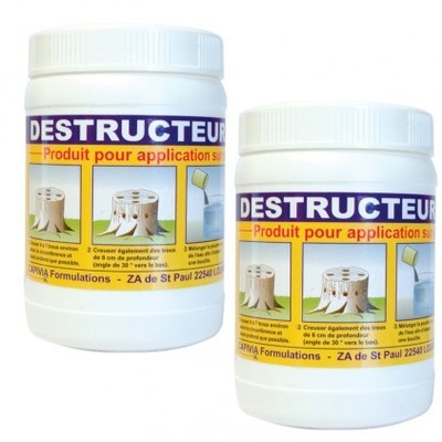 Destructeurs de souches darbre - X 2