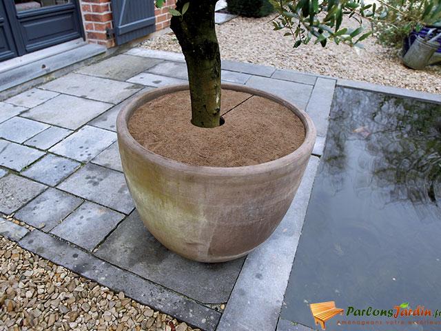 Lot de 3 disques de plantation en coco 750gr/m² -