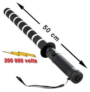 Matraque électrique Gourdin 200 000 Volts Matraque électrique Gourdin