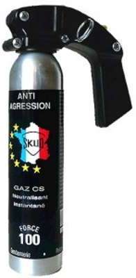 Bombe anti agression 300ml GAZ lacrymogène Bombe anti agression 300ml