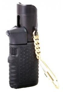 Porte-clefs lacrymogène et lampe torche Porte-clefs lacrymogène et