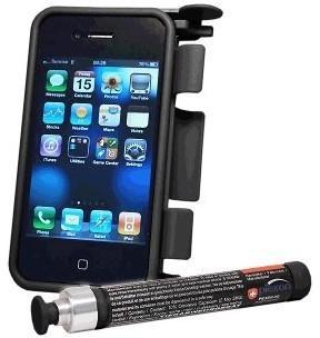 COQUE IPHONE 4 avec bombe lacrymogene COQUE IPHONE 4 avec bombe