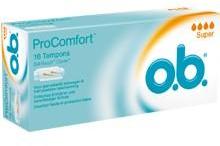 OB ProComfort Super boite de 16 tampons