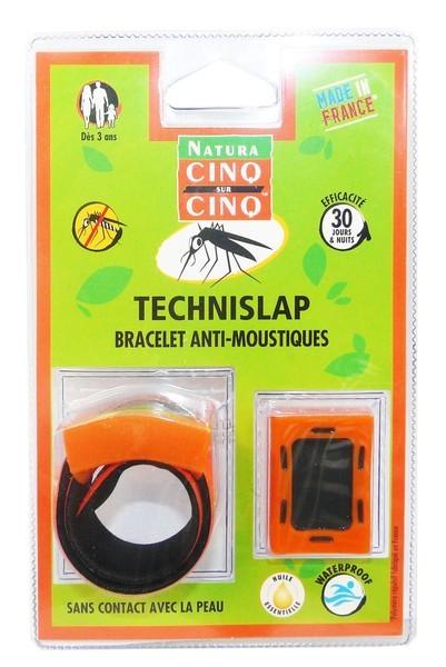 Cinq sur Cinq Technislap Bracelet Anti-Moustiques