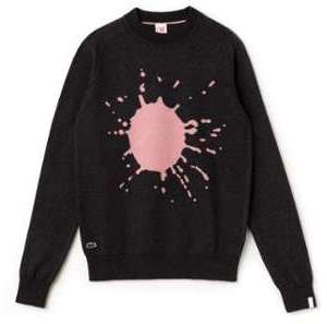 Pull Lacoste LIVE en jersey de coton et cachemire
