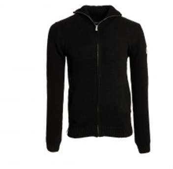 PULL HARRINGTON GILET CAMIONNEUR NOIR