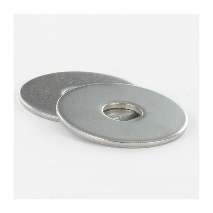 RONDELLE PLATE M8X30X1.5 LL INOX A2 (Unitaire) - V