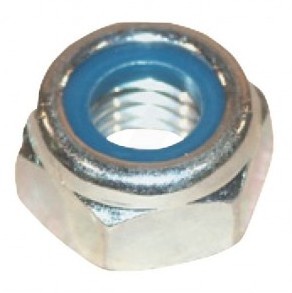 Ecrou autobloquant M10 x 1,25 10.9 zingué