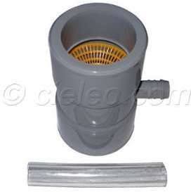 Collecteur filtrant pour gouttière ( Gris ) Collecteur filtrant pour gouttière