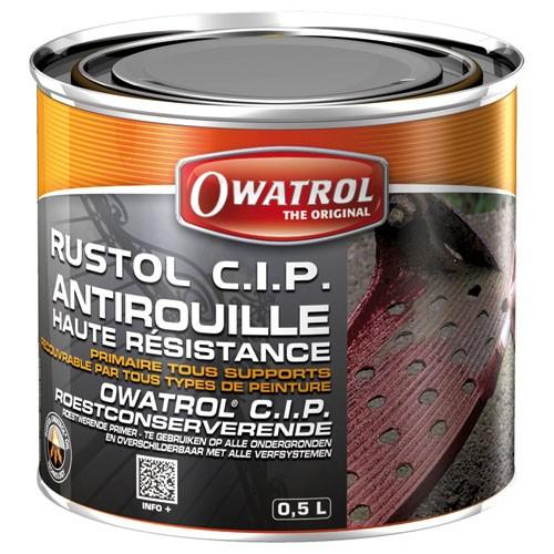 Anti-rouille Rustol CIP - haute resistance - 0.5 L