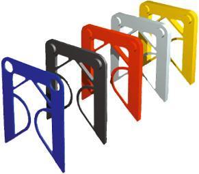 Assortiment de 50 cales fourchettes de 1 à 5 mm