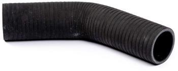 Coude 45? tuyau silicone ø 90 mm noir mat